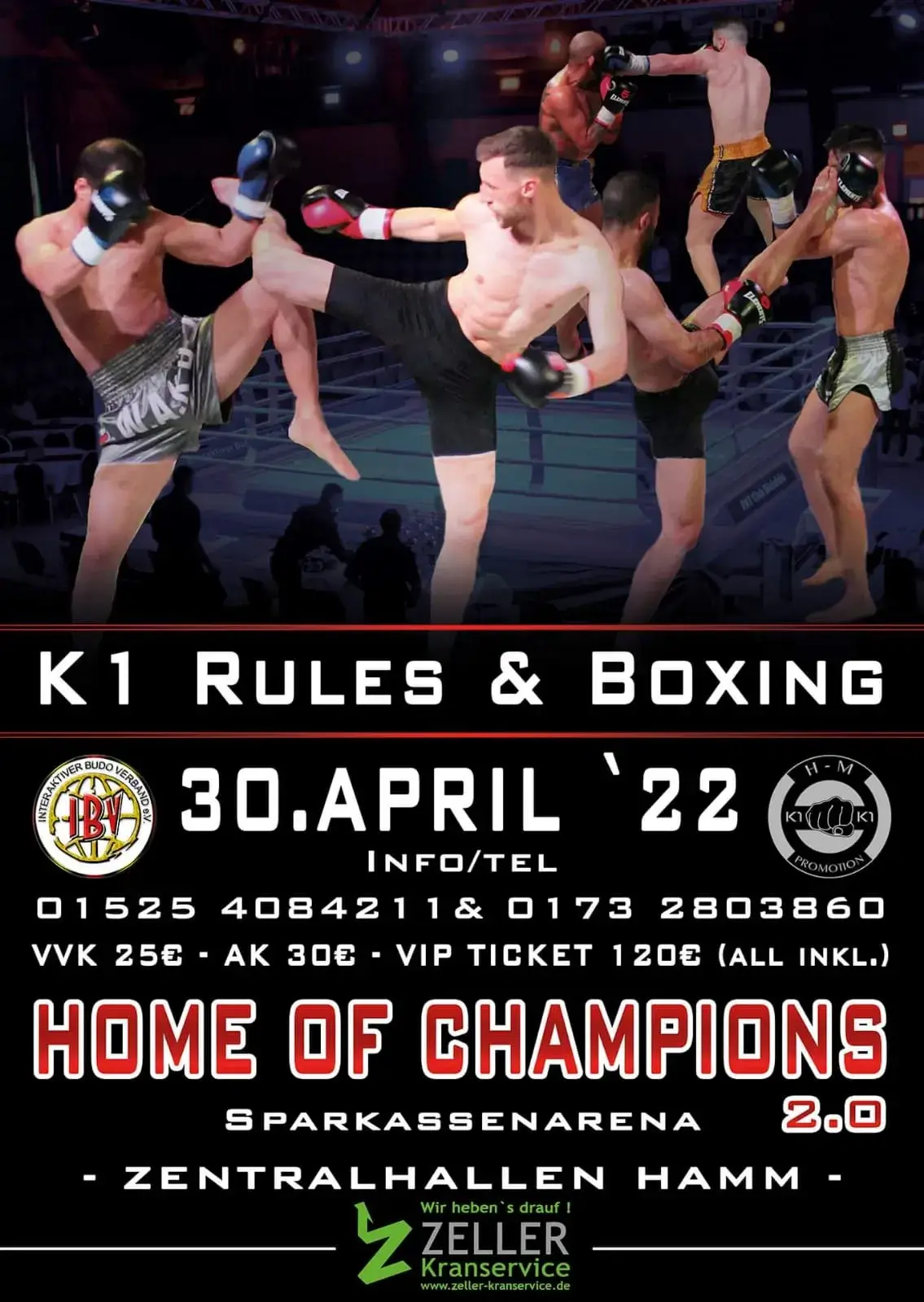 Home of Champions 2.0 am 30 April 2022 in Hamm