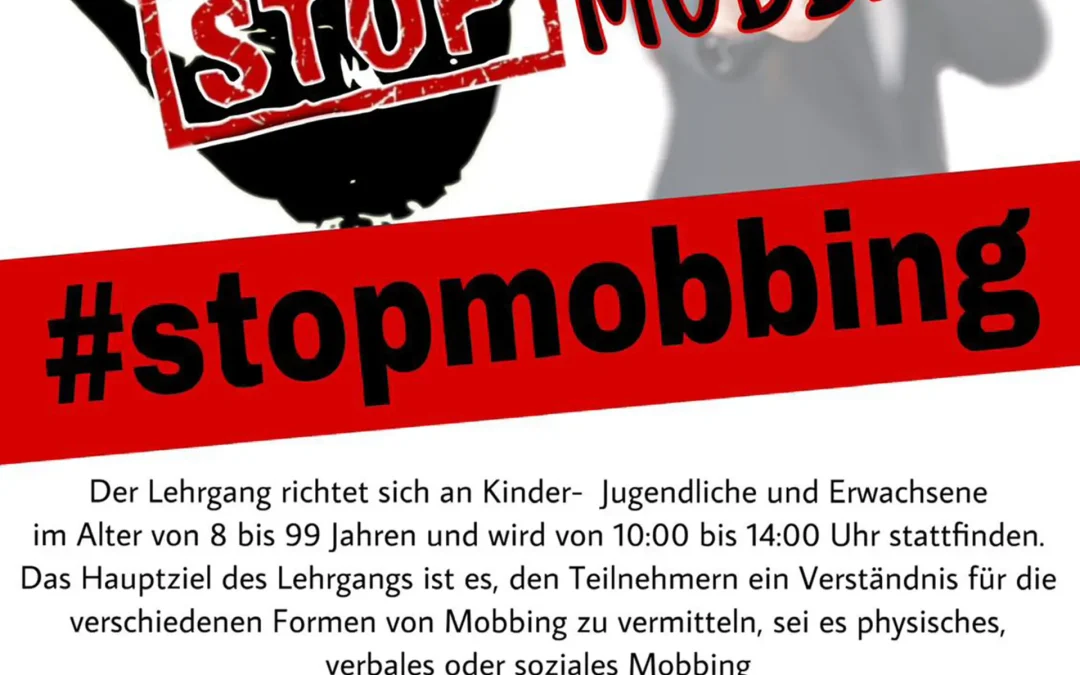 Anti-Mobbing-Lehrgang am 28 September 2024 in Radevormwald