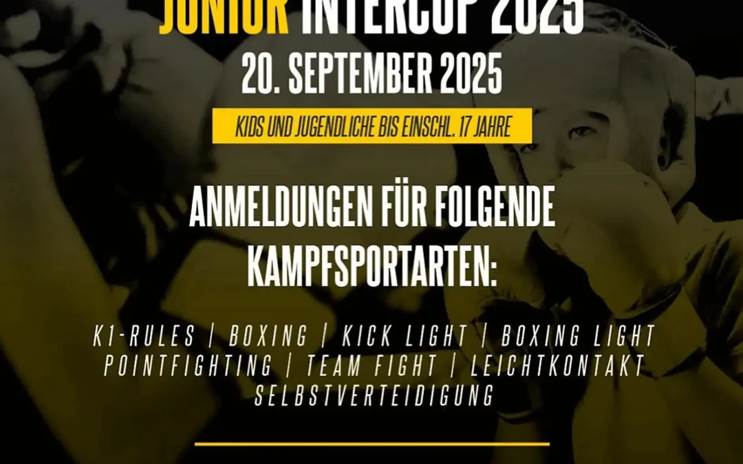 Junior Intercup 2025 am 20. September 2025 in Sundern