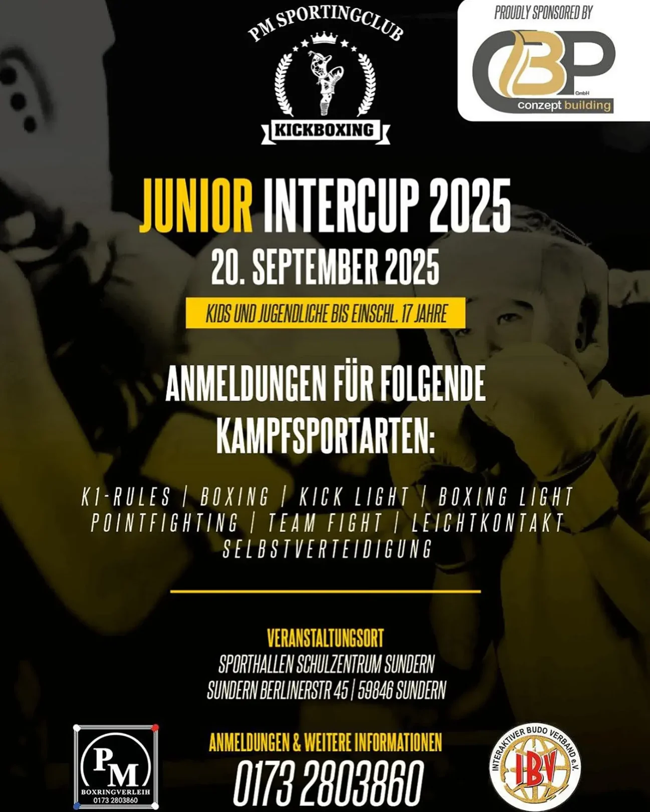 Junior Intercup 2025 des IBV präsentiert vom PM Sporting Club am 29. September 2025 in Sundern