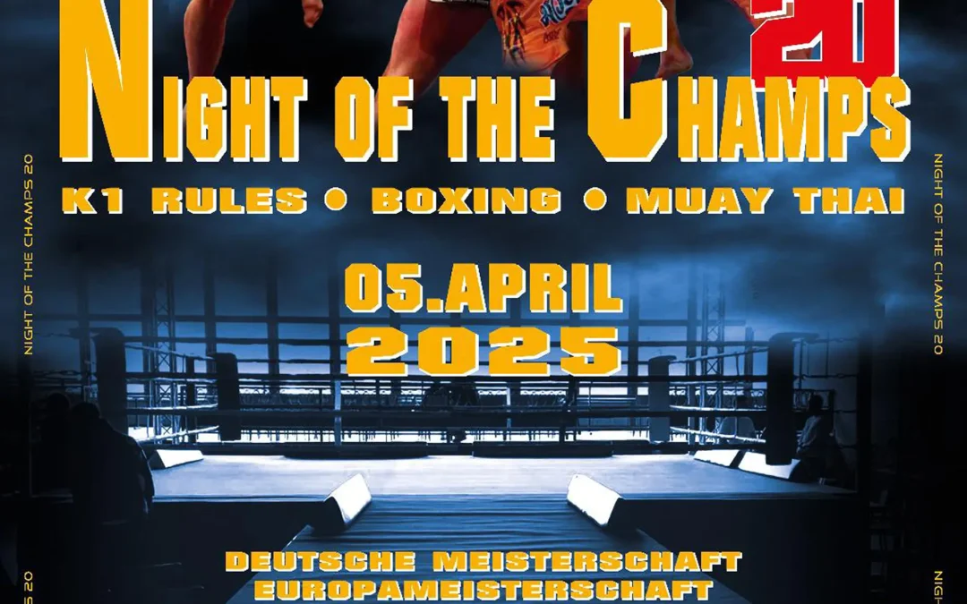 20. Night of the Champs am 5. April 2025 in Schmallenberg/Gleidorf