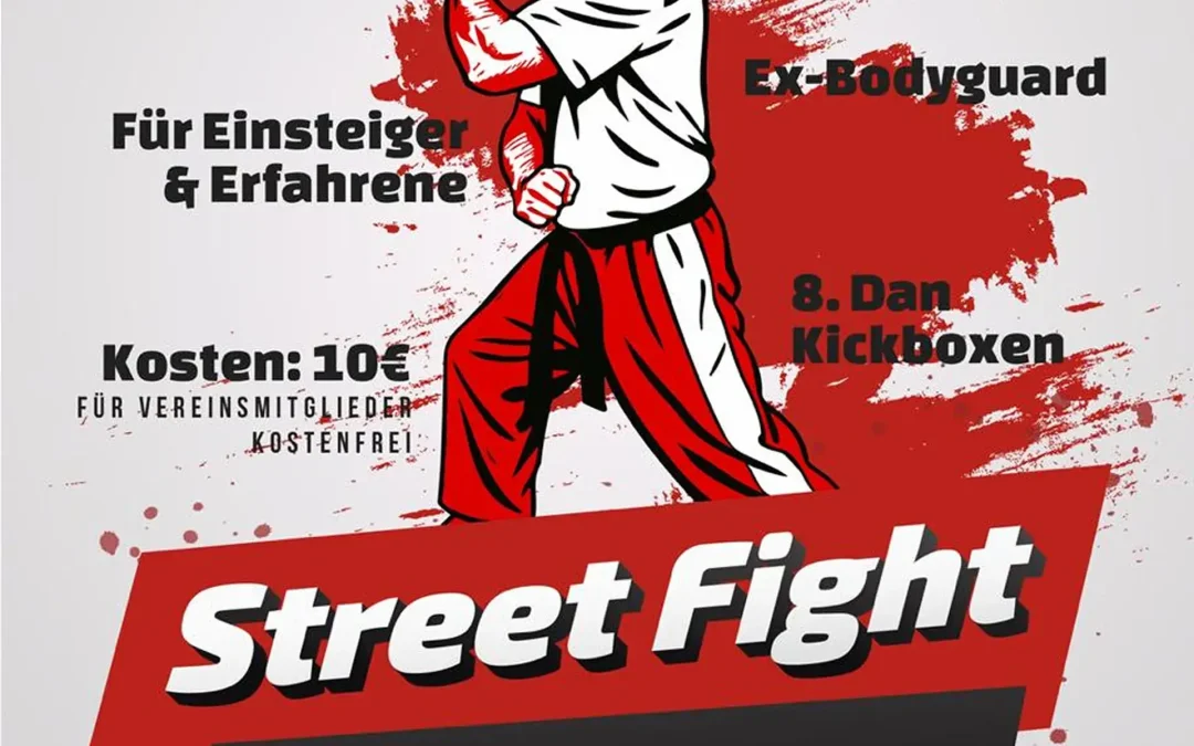 Street Fight Seminar mit Großmeister Alex Derghal am 27. September 2025 in Asbach