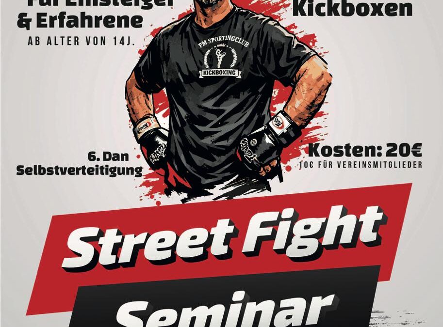 Streetfightseminar mit Peter Meeser am 5. September 2026 in Asbach